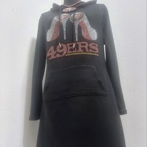 49ers Hoodie Dress!😍